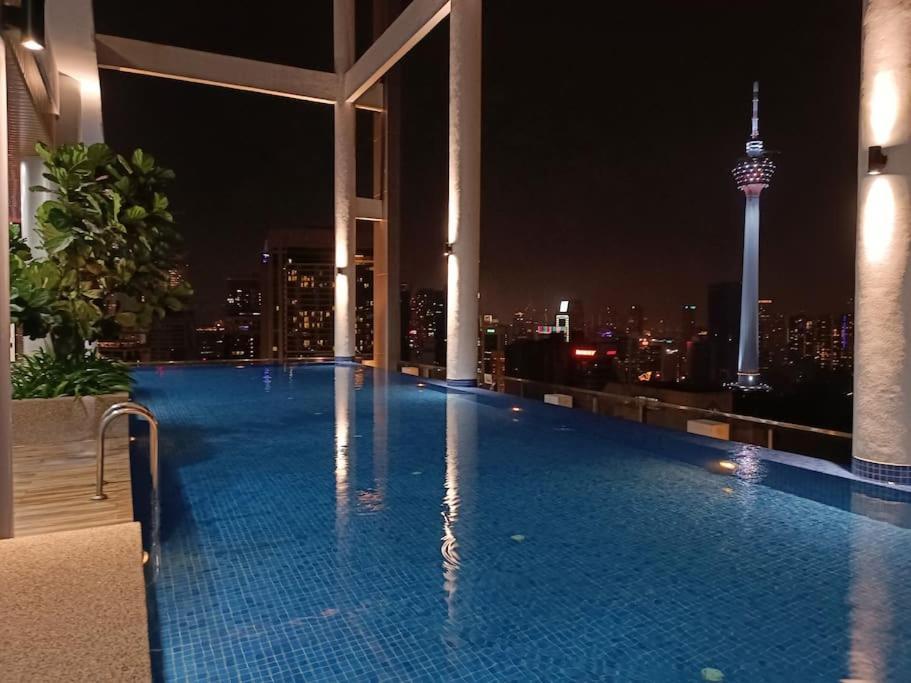 شقة Cl 30A Super Kl View Infinity Pool Klcc كوالالمبور المظهر الخارجي الصورة